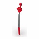 Pix flexibil FunHands cu mina albastra si touchpad rosu, pentru scriere traditionala si interactiune precisa pe ecrane tactile