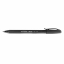 Pix Papermate InkJoy, varf 1 mm, plastic transparent, negru, sistem inteligent de scriere