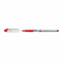 Pix cu gel Schneider Slider M, rosu, 0.4 mm, pachet 10 buc - Scriere fluenta si precisa