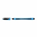 Pix gel Schneider Slider Memo XB, 0.6 mm, negru, ergonomic si precizie in scriere