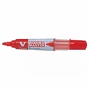 Marker pentru tabla Pilot V-Board Master, 2.3-6 mm, rosu intens, reincarcabil, eco-friendly