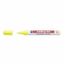 Marker Edding 90 pentru Sticla, Varf 2-3 mm, Galben Stralucitor