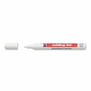 Marker Edding 90 Alb, Varf 2-3mm, Scriere pe Tabla de Sticla, Rapid Uscare