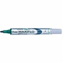 Marker Pentel Maxiflo, Varf Rotund 4 mm, Verde Vibrant, Scriere Extinsa, Sistem Alimentare Inovator