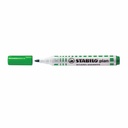 Marker Stabilo Plan 64, Varf Rotund 2.5-3.5mm, Verde Reincarcabil - Scriere Nepermanenta, Ecologic - Ideal pentru Tabla
