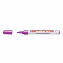Marker Edding 90 pentru sticla, Varf 2-3 mm, Violet - Scrie si sterge usor, culori vibrante