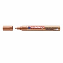 Marker Edding 750 Cupru, Vopsea Corp Metalic, Varf 2-4mm Rotund - Scriere Opaque, Rezistent, Durabil