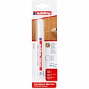Marker Edding 8900 Alb pentru Retusuri Mobilier Lemn - Cerneala Lacuita, Varf Rotund 1.5-2 mm, Rezistent la Detergenti - Ideal pentru Zgarieturi si...
