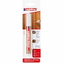 Marker Edding 8900 pentru retusuri mobilier lemn in nuanta par, varf rotund 1.5-2 mm