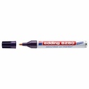 Marker permanent Edding UV 8280, varf rotund 1.5-3 mm, alb, cerneala invizibila UV, securizare eficienta