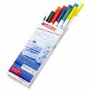 Set 10 markere textile Edding 4600, varf 1 mm, culori asortate, rezistente la spalare