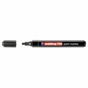 Marker permanent Edding 790, vopsea opaca, corp plastic, rotund 2-3 mm, negru, sigur pentru mediu