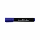 Marker permanent Memoris-Precious, varf tesit 2-7 mm, albastru - economic si versatil, pentru marcari durabile