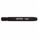 Marker permanent Office Products, varf rotund 1-3 mm, negru, rezistent la apa, non-toxic