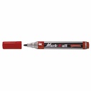 Marker permanent Stabilo Mark-4-All, Varf Rotund 1.5-2.5mm, Rosu - Ideal pentru Diverse Suprafete