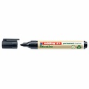 Marker permanent Edding Ecoline, varf rotund 1.5-3 mm, negru, plastic reciclat, durabil