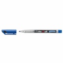 Marker permanent Stabilo Write-4-All, Corp Plastic, Varf Rotund 1 mm, Albastru, Ideal pentru Diverse Suprafete