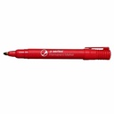 Marker Permanent A-Series, Varf Rotund 2 mm, Rosu Vibrant - Economie si Precizie