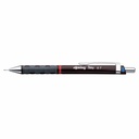 Creion mecanic Rotring Tikky III, mina 0.7 mm, bordo, design ergonomic, durabil si elegant