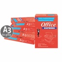 Hartie copiator Office Express A3, 80 g/mp, 500 coli/top, rezultate deosebite pentru imprimare clara - ideala pentru birou