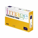Hartie color Coloraction A4 80g 500 coli top galben-Hawaii, pentru proiecte creative vibrante