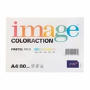 Hartie color Coloraction A4, 80 g/mp, 5 culori pastel x 50 coli, 250 coli/top, ideala pentru tiparire de calitate superioara