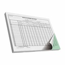 Carnete Nota de Intrare-Receptie, A4, 50 file, 2 exemplare, 3 buc/set, Autocopiative, Ambalaj 3 buc - Ideal pentru Urmarirea Eficienta a Bunurilor