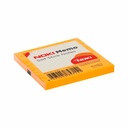 Notite adezive Noki portocalii, 75 x 75 mm, 80 file - Organizeaza-ti ideile cu stil!