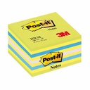 Notite adezive Post-it Lollipop, 76 x 76 mm, neon multicolor, 450 file - Organizeaza-ti ideile in culori vibrante
