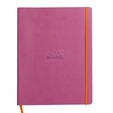 Notebook A4+ Rhodiarama, 80 file, Ivory Dictando, Lila, Calitate Superioara