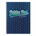 Caiet A4 cu spira Pukka Pads Glee, Dictando, 200 pagini, Albastru inchis, Organizare eficienta a notitelor
