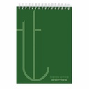 Blocnotes cu spira Trendy Green A4, matematica, 80 file, pentru notite organizate si stilizate