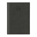 Agenda Dakota A5 datata, gri, hartie ivory, 352 pagini, format finit