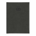 Agenda Dakota A4, Data, Hartie Ivory, Coperta Gri, 144 pagini, Finisare de Calitate