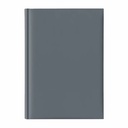 Agenda A5 nedatata Finit, 224 pagini, hartie alba, coperta gri - Organizare flexibila si eleganta