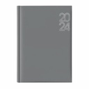 Agenda Artibest A5, Datata, Hartie Offset Alb, Coperta Gri, 352 de Pagini, Tipar 2 Culori