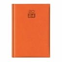 Agenda Dakota A5, Datata, Hartie Ivory, Coperta Orange - Organizare Zilnica cu Stil