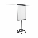 Flipchart mobil Legamaster, otel ceramic, fixare magnetica, curatare usoara, suport accesorii, schimbare bloc hartie usoara