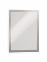 Display magnetic Durable Duraframe A4, argintiu, 2 buc/set, design magnetic si autoadeziv
