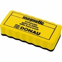 Burete magnetic Donau, galben, ergonomic, magnet puternic, pentru curatarea eficienta a suprafetelor