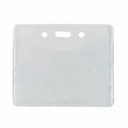 Portecuson Orizontal Heavy-Duty Transparent, 9.2 x 5 mm, Personalizabil, Protectie Durabila