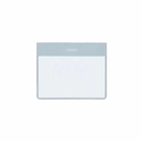 Ecuson orizontal Flaro, PVC transparent, 60 x 90 mm, 50 bucati/cutie - Identificare profesionala pentru evenimente