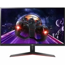 Monitor Gaming LED IPS LG 24MP60G-B, 24 inch, Full HD, 75Hz, AMD FreeSync, Negru, Reducere Blur si Flicker Safe, Montare VESA
