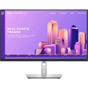 Monitor LED IPS DELL P2722H, 27 inch, Full HD, 60Hz, Argintiu, Ergonomie Avansata, Conectivitate Versatila