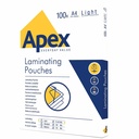 Folie pentru laminare Apex 75 microni A4, 100 coli - Protectie ideala pentru documente si fotografii