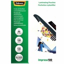 Folie pentru laminare Fellowes 100 microni A4, 100 coli/top, protectie excelenta pentru documente - Ideal pentru birou si scoala