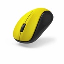 Mouse Hama MW-300 V2, optic, 3 butoane, galben, wireless 2.4 GHz RF