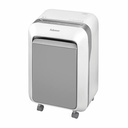 Distrugator documente Fellowes LX211 Alb, Micro-taiere 2x12 mm, Silentios, Garantie 2 ani