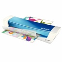 Laminator Leitz iLAM Home Office A4, Rapid si Eficient, Kit Folii Inclus, Albastru, Recomandare Foliile Leitz UDT