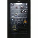 Racitor de vinuri Candy CWC 150EM/N, 41 sticle, H 85 cm, Clasa G, Negru, LED, Control Temperatura, Rafturi Otel Inoxidabil